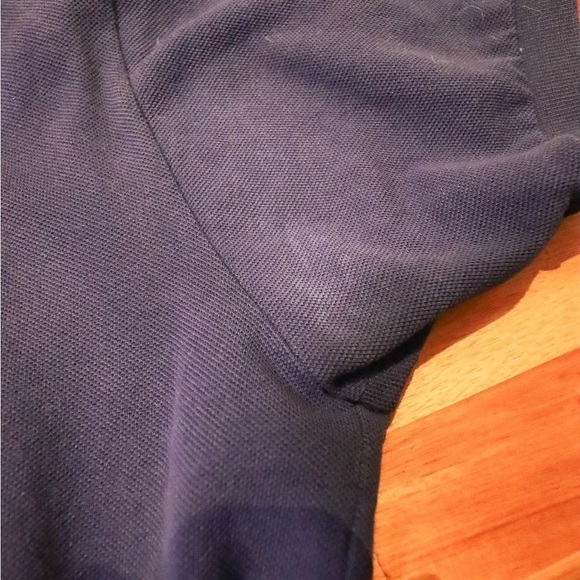 COPY - LACOSTE Navy Polo short sleeved  shirt size medium - Picture 6 of 6